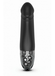 Черный вибратор с электростимуляцией Real Deal Neal - 16,5 см. - MyStim - купить с доставкой в Жуковском