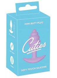 Фиолетовая анальная втулка Mini Butt Plug - 7,5 см. - Orion