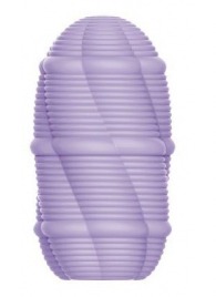 Сиреневый мастурбатор-яйцо Smooth Stripes - Baile - в Жуковском купить с доставкой
