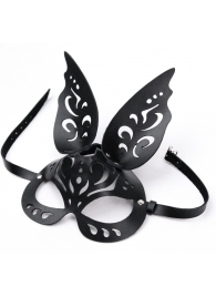 Черная ажурная маска  Зайка  с ушками - Crazy Handmade - купить с доставкой в Жуковском