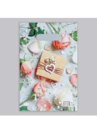 Полиэтиленовый пакет  Подарочек  с вырубной усиленной ручкой - 20 х 30 см. - Сима-Ленд - купить с доставкой в Жуковском