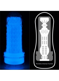 Светящийся в темноте мастурбатор Lumino Play Masturbator Pocketed - Lovetoy - в Жуковском купить с доставкой