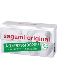 Ультратонкие презервативы Sagami Original 0.02 - 10 шт. - Sagami - купить с доставкой в Жуковском