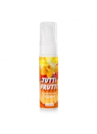 Интимный гель на водной основе Tutti-Frutti  Ванильный пудинг  - 30 гр. - Биоритм - купить с доставкой в Жуковском