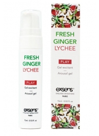 Возбуждающий гель Fresh Ginger Lychee Arousal Gel - 15 мл. - Exsens - купить с доставкой в Жуковском