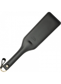 Черная кожаная шлепалка SitaBlack - 30 см. - Sitabella - купить с доставкой в Жуковском