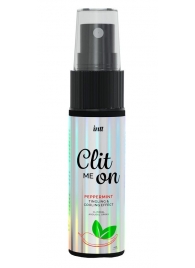 Клиторальный возбуждающий спрей Clit Me On Peppermint - 12 мл. - INTT - купить с доставкой в Жуковском