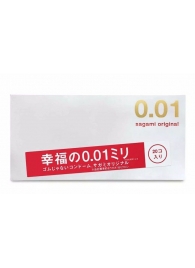 Ультратонкие презервативы Sagami Original 0.01 - 20 шт. - Sagami - купить с доставкой в Жуковском