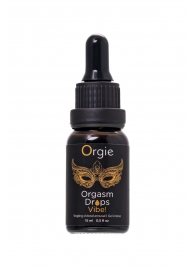 Возбуждающий гель для клитора ORGIE Orgasm Drops Vibe - 15 мл. - ORGIE - купить с доставкой в Жуковском