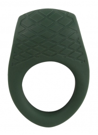 Зеленое эрекционное виброкольцо Luxurious Vibro Cock Ring - Orion - в Жуковском купить с доставкой