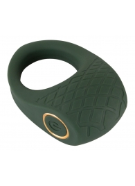 Зеленое эрекционное виброкольцо Luxurious Vibro Cock Ring - Orion - в Жуковском купить с доставкой