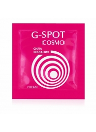 Стимулирующий интимный крем для женщин Cosmo G-spot - 2 гр. - Биоритм - купить с доставкой в Жуковском
