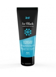 Лубрикант на водной основе Ice Black с ледяным эффектом - 50 мл. - INTT - купить с доставкой в Жуковском