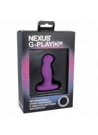 Фиолетовая вибровтулка Nexus G-Play+ M - Nexus Range - в Жуковском купить с доставкой