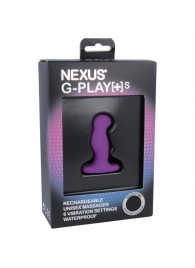 Фиолетовая вибровтулка Nexus G-Play+ S - Nexus Range - в Жуковском купить с доставкой