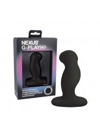 Черная вибровтулка Nexus G-Play+ L - Nexus Range - в Жуковском купить с доставкой