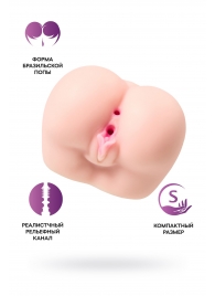 Реалистичный мастурбатор Paula с 2 любовными тоннелями - ToyFa - в Жуковском купить с доставкой
