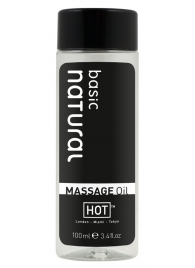 Массажное масло для тела Natural Basic - 100 мл. - HOT - купить с доставкой в Жуковском