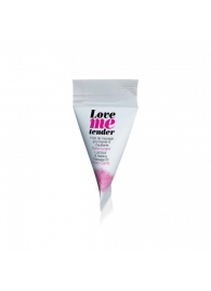 Съедобное согревающее массажное масло Love Me Tender Cotton Candy с ароматом сладкой ваты - 10 мл. - Love to Love - купить с доставкой в Жуковском