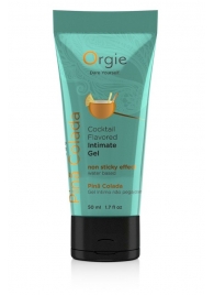 Съедобный интимный гель Orgie Lube Tube Cocktail Pina Colada - 50 мл. - ORGIE - купить с доставкой в Жуковском