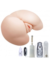 Вибрирующий мастурбатор-попка с ротацией и пультом управления - Baile - в Жуковском купить с доставкой