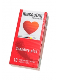 Презервативы Masculan Sensitive plus - 10 шт. - Masculan - купить с доставкой в Жуковском