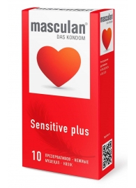 Презервативы Masculan Sensitive plus - 10 шт. - Masculan - купить с доставкой в Жуковском