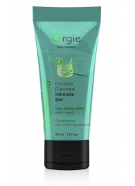 Съедобный интимный гель Orgie Lube Tube Cocktail Caipirinha - 50 мл. - ORGIE - купить с доставкой в Жуковском