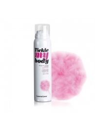 Массажная хрустящая пенка Tickle My Body Cotton Candy с ароматом сладкой ваты - 150 мл. - Love to Love - купить с доставкой в Жуковском