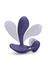 Темно-синий вибромассажер Witty P G Vibrator with Remote Control - Love to Love - в Жуковском купить с доставкой