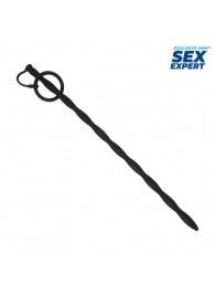 Черный стимулятор уретры Sex Expert - Sex Expert - купить с доставкой в Жуковском
