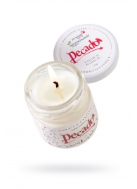 Массажная свеча Tobacco Vanilla - 35 мл. - Pecado - купить с доставкой в Жуковском