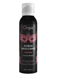 Хрустящая пенка для массажа Orgie Acqua Croccante Sakura с ароматом сакуры - 150 мл. - ORGIE - купить с доставкой в Жуковском