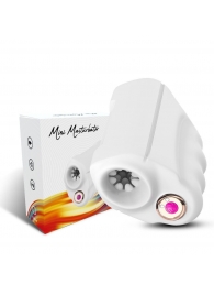 Белый вибромастурбатор Mini Masturbator - Silicone Toys - в Жуковском купить с доставкой