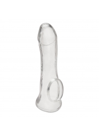 Прозрачная насадка на пенис Transparent Penis Enhancing Sleeve Extension - 15,9 см. - BlueLine - в Жуковском купить с доставкой