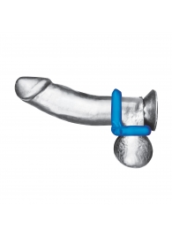 Комплект из 2 эрекционных колец-восьмерок 2-Pack Duo Cock And Ball Stamina Enhancement Ring - BlueLine - в Жуковском купить с доставкой