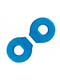 Комплект из двух колец для пениса 2-Pack Ultra-Stretch Stamina Endurance Ring - BlueLine - в Жуковском купить с доставкой