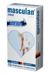 Ультратонкие презервативы Masculan Ultra Fine с обильной смазкой - 10 шт. - Masculan - купить с доставкой в Жуковском