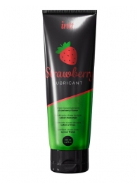 Смазка на водной основе с ароматом клубники Strawberry Lubricant - 100 мл. - INTT - купить с доставкой в Жуковском