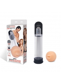 Автоматическая вакуумная помпа-мастурбатор Blowjob Auto Sucker Penis Enlarger Pump - Lux Fetish - в Жуковском купить с доставкой