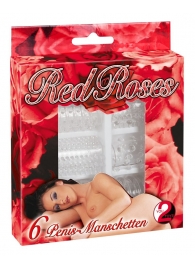 Набор из 6 насадок с шипиками Red Roses - Orion - в Жуковском купить с доставкой