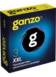 Презервативы увеличенного размера Ganzo XXL - 3 шт. - Ganzo - купить с доставкой в Жуковском