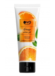 Лубрикант на водной основе OYO Aroma Gel Orange с ароматом апельсина - 75 мл. - OYO - купить с доставкой в Жуковском
