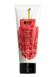Лубрикант на водной основе OYO Aroma Gel Raspberry с ароматом малины - 75 мл. - OYO - купить с доставкой в Жуковском