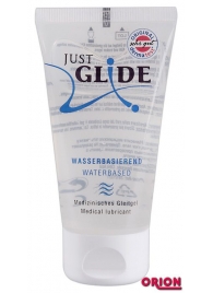 Вагинальная смазка на водной основе JUSTGLIDE - 50 мл. - Orion - купить с доставкой в Жуковском