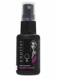 Возбуждающий спрей для женщин Erotist Secret Desire - 30 мл. - Erotist Libido Booster - купить с доставкой в Жуковском