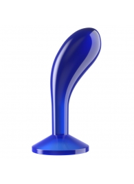 Синяя анальная втулка Flawless Clear Prostate Plug 6.0 - 15 см. - Lovetoy - в Жуковском купить с доставкой