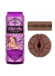Коричневый мастурбатор-вагина Pleasure Brew Masturbator-Wild Ale в банке - Lovetoy - в Жуковском купить с доставкой