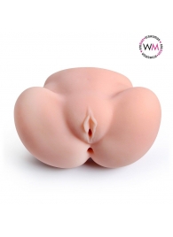 Реалистичный мастурбатор с двумя функциональными отверстиями - Erowoman-Eroman - в Жуковском купить с доставкой