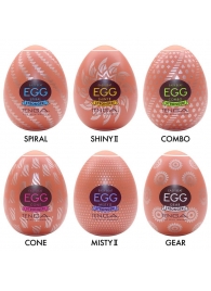 Набор из 6 мастурбаторов-яиц Tenga Egg Variety Pack V - Tenga - в Жуковском купить с доставкой